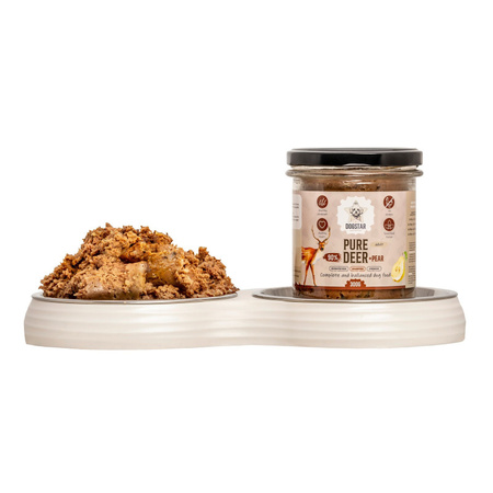 DOGSTAR MOKRA KARMA DLA PSA PURE DEER PEŁNOPORCJOWA JELEŃ 300g
