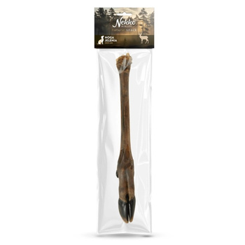 NEKKO NATURAL SNACK PRZYSMAK GRYZAK DLA PSA NOGA JELENIA 1szt 190g