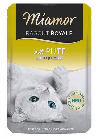 MIAMOR RAGOUT ROYALE KARMA DLA KOTA KURA W GALARETCE 100g