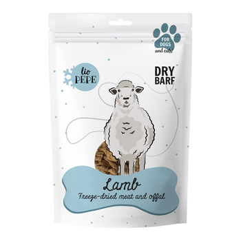 PRZYSMAK DLA PSA LIOFILIZOWANE PŁUCA JAGNIĘCE LIO PEPE LAMB PAKA ZWIERZAKA 30g