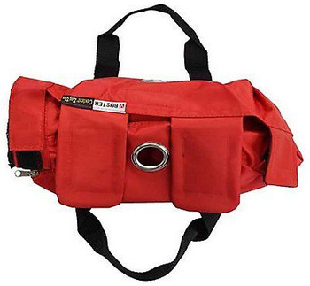 KRUUSE TORBA INIEKCYJNA DO BADAŃ DLA KOTA S do 2kg CZERWONA