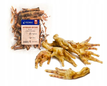 KURZE ŁAPKI NATURALNE PRZYSMAKI GRYZAK PSA 500g
