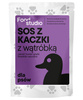 SOS I BULION KOSTNY DLA PSÓW PSA KACZKA I WĄTRÓBKA FOOD STUDIO CHEFS 100ml
