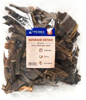 PETMEX ŻWACZE WOŁOWE ŻOŁĄDKI PRZYSMAK PSA 1kg