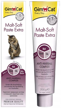 GIMCAT MALT-SOFT Extra pasta odkłaczająca KOT 200g
