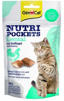GIMCAT NUTRI POCKET DENTAL PRZYSMAK KOTA DRÓB 60g