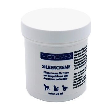 MICROMED VET SILVER CREME KREM Z JONAMI SREBRA DLA PSA KOTA KONIA 25ml