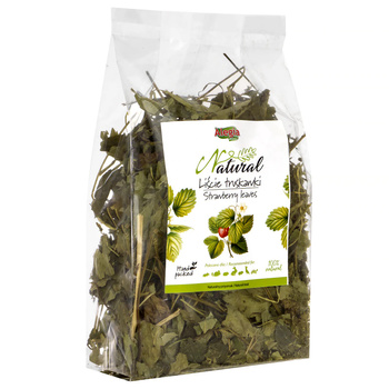 ALEGIA LIŚCIE TRUSKAWKI NATURALNY PRZYSMAK CHOMIKA GRYZONI KRÓLIKA 90g