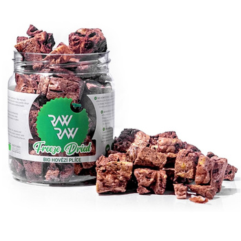 RAW RAW PRZYSMAK DLA PSA I KOTA SMACZKI LIOFILIZOWANE PŁUCA WOŁOWE 50g