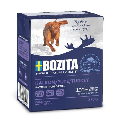 BOZITA KARMA DLA PSA INDYK W GALARECIE 370g