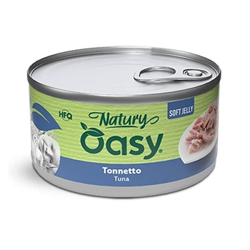 MOKRA KARMA DLA KOTA OASY NATURY SOFT JELLY TUŃCZYK 150g