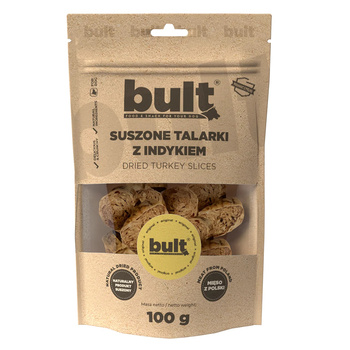 BULT NATURALNY PRZYSMAK DLA PSA SUSZONE TALARKI Z INDYKIEM 100g