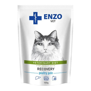 ENZO VET RECOVERY PASZTET Z DROBIU KARMA DLA KOTÓW W OKRESIE REKONWALESCENCJI 100g