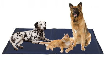 MATA CHŁODZĄCA DUŻA PSA KOTA LEGOWISKO ŻELOWE 70x110cm XL