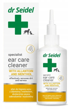 DR SEIDEL PŁYN DO PRZEMYWANIA USZU PSA KOTA 75ml