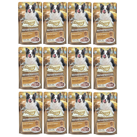 STUZZY MONOPROTEIN MOKRA KARMA DLA PSA Z KURCZAKIEM 12x150g