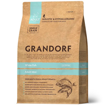 GRANDORF MINI WHITE FISH MINI SUCHA KARMA DLA PSA 1kg