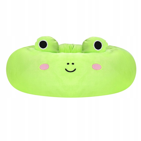 SQUISHMALLOWS SUPER MIĘKKIE LEGOWISKO DLA PSÓW I KOTÓW, ŻABA WENDY M 60cm