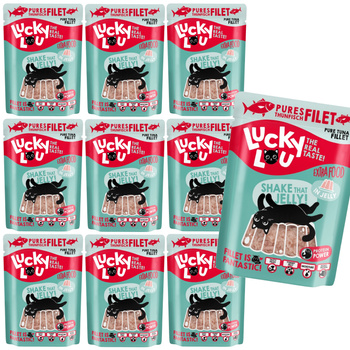 LUCKY LOU EXTRAFOOD KARMA DLA KOTA PRZYSMAK TUŃCZYK GALARETA 10x70g