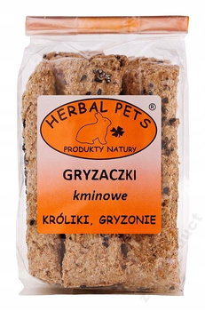 HERBAL PETS GRYZACZKI KMINKOWE DLA GRYZONI 160g