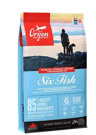 ORIJEN SIX FISH DOG KARMA DLA PSA 11,4kg