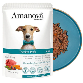 AMANOVA P04 MOKRA KARMA DLA PSA WIEPRZOWINA IBERYJSKA 100g