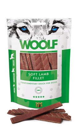 WOOLF PRZYSMAK DLA PS SOFT LAMB FILLET FILETY Z JAGNIĘCINĄ 100g