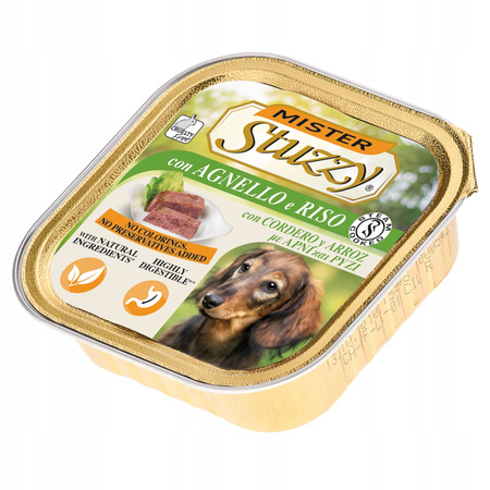 STUZZY MISTER PASZTET DLA PSA Z JAGNIĘCINĄ I RYŻEM 150g