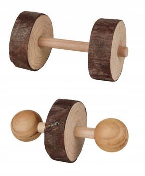 HANTLE DREWNIANE 2szt 4,5x9cm