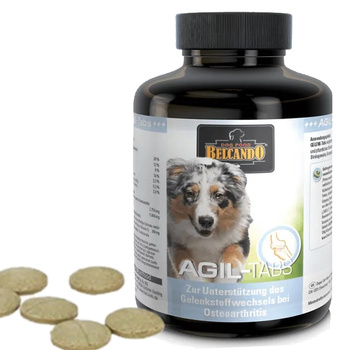 BELCANDO AGIL-TABS SUPLEMENT DLA PSA WSPOMAGAJĄCY METABOLIZM STAWÓW 60tab (140g)