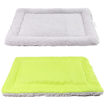 DWUSTRONNA MATA LEGOWISKO POSŁANIE DO KLATKI GRYZONI CHOMIKA MYSZY LIMONKOWA 20x30cm