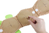 UNIQ PETS ZABAWKA DLA PSA DŁUGI ROZWIJANY ŻÓŁW Z PISZCZAŁKĄ 51x20x8,5cm