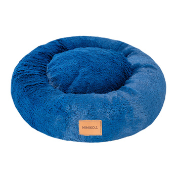 LEGOWISKO POSŁANIE KOJEC DLA MAŁEGO ŚREDNIEGO PSA KOTA SHAGGY OKRĄGŁE L CHABER 60cm