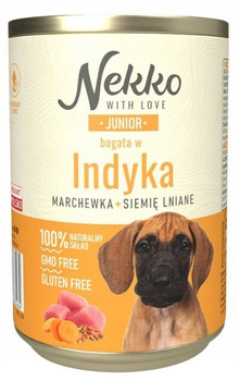 NEKKO KARMA DLA PSA JUNIOR INDYK 400g