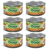  MOKRA KARMA DLA PSA OASY NATURY SOFT JELLY KURCZAK SER KUKURYDZA 6x150g