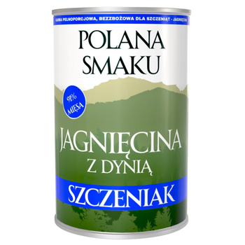 POLANA SMAKU MOKRA KARMA DLA SZCZENIĄT JAGNIĘCINA Z DYNIĄ 400g