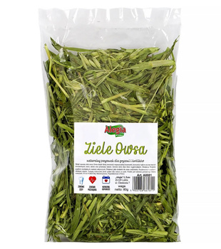 ALEGIA ZIELE OWSA NATURALNY PRZYSMAK CHOMIKA GRYZONI KRÓLIKA 80g