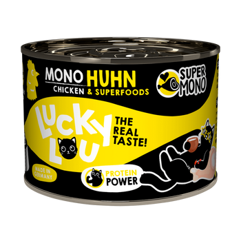 LUCKY LOU SUPERMONO MONOBIAŁKOWA MOKRA KARMA DLA KOTA KURCZAK 200g