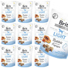 BRIT FUNCTIONAL SNACK LIGHT TRESERKI PRZYSMAK DLA PSA KRÓLIK 10x150g