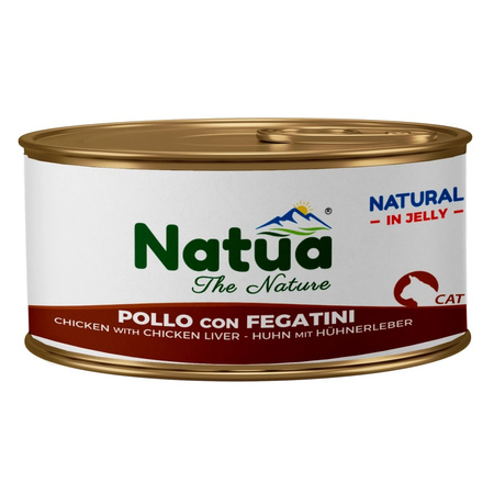 KARMA MOKRA W PUSZCE DLA KOTA NATURALNA NATUA MIX SMAKÓW 18x85g