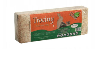 TROCINY NATURALNE PODŁOŻE GRYZONI CHOMIK 700g 20L