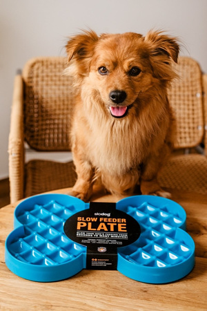 MISKA SPOWALNIAJĄCA JEDZENIE TACKA DO LIZANIA DLA PSA LICKIMAT SLODOG CZARNA 35x26cm