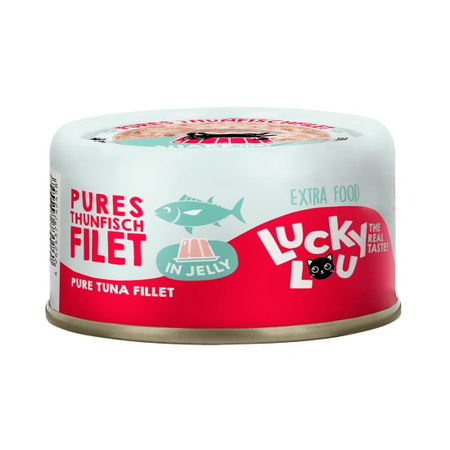 LUCKY LOU EXTRAFOOD KARMA DLA KOTA PRZYSMAK TUŃCZYK W GALARETCE 70g