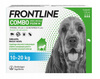 FRONTLINE COMBO SPOT-ON M FIPRONIL KROPLE NA PCHŁY KLESZCZE DLA PSÓW 10-20kg PIPETKI 3x1,34ml