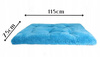 LEGOWISKO SHAGGY SPANIE DLA PSA XXL 115x75cm TURKUSOWE
