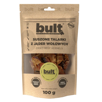 BULT NATURALNY PRZYSMAK DLA PSA SUSZONE TALARKI Z JĄDER WOŁOWYCH 100g