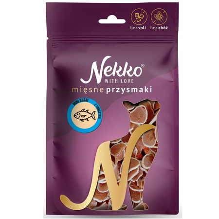 NEKKO ZESTAW MIĘSNYCH PRZYSMAKÓW DLA KOTA MIX SMAKÓW 5x50g