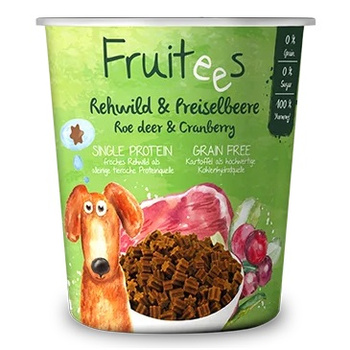 BOSCH FRUITEES ROE DEER & CRANBERRY TRESERKI PRZYSMAKI DLA PSA SARNA I ŻURAWINA 200g