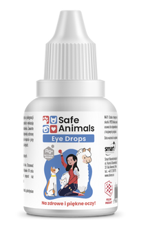 SAFE ANIMALS EYE DROPS KROPLE DO OCZU 25 ML