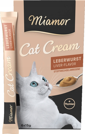 MIAMOR PASTA CAT CREAM PRZYSMAK DLA KOTA MIX SMAKÓW 41x15g